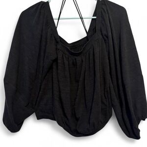 Elegant Black Women's Top